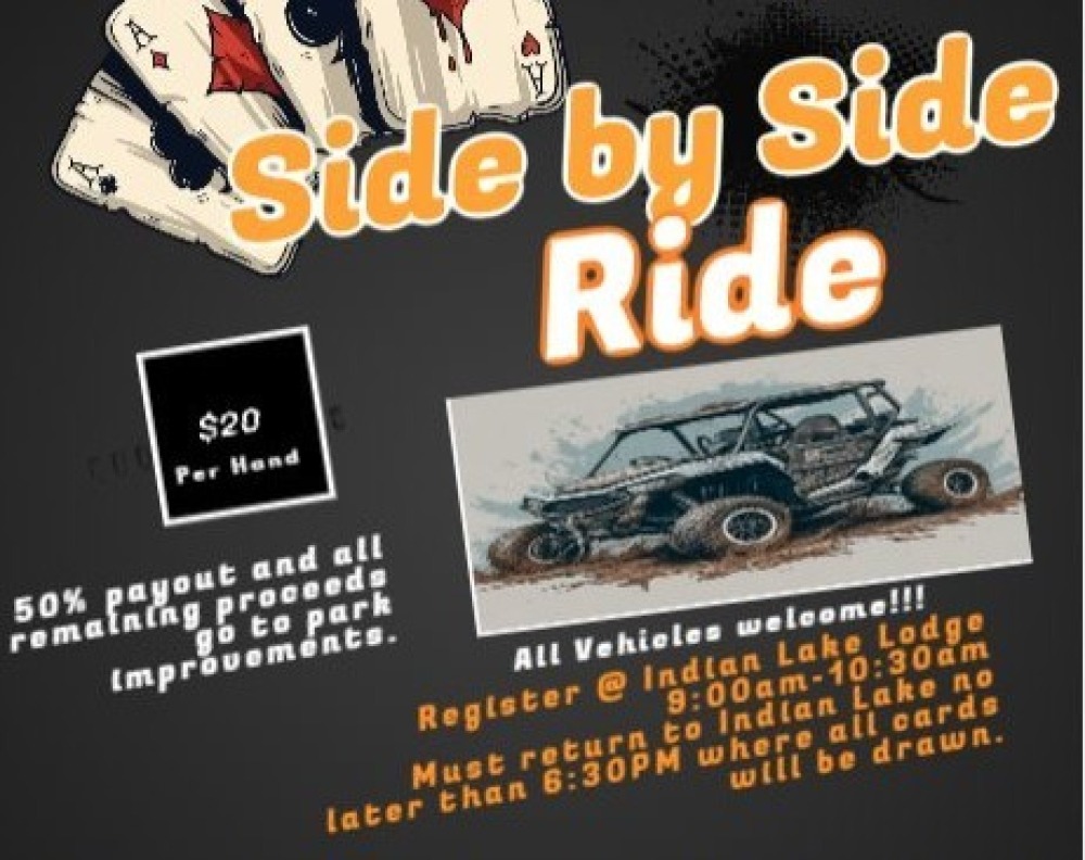 Indian Lake Park 3rd Annual Side by Side Ride photo