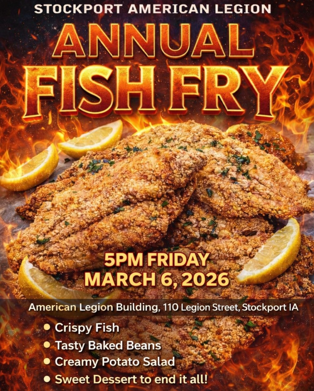 Stockport American Legion Annual Fish Fry photo